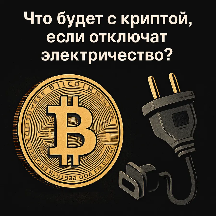 Что будет с криптой, если отключат электричество?