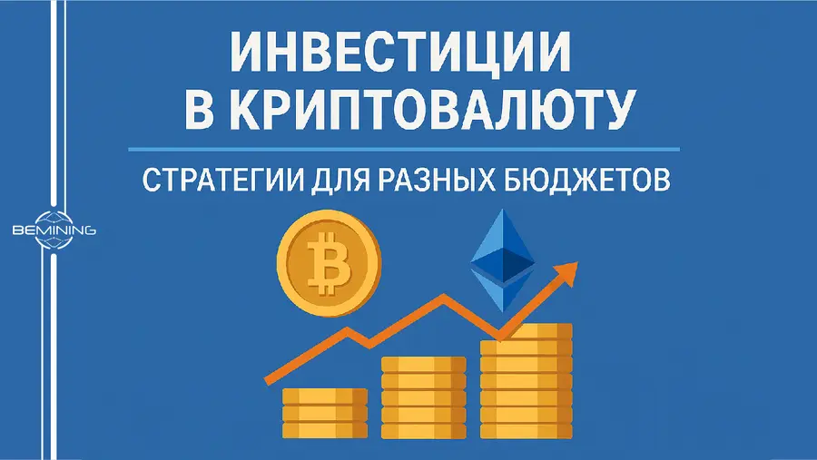Инвестиции в криптовалюту: стратегии для разных бюджетов