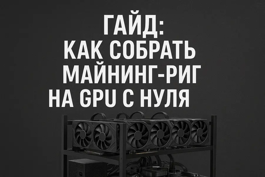 Гайд по сборке GPU-рига для майнинга Ethereum (2025, Россия)