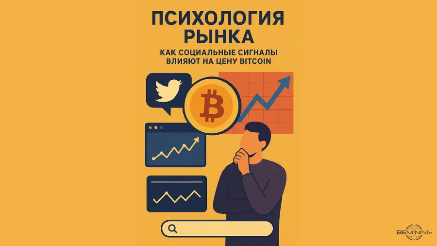 Психология рынка: как социальные сигналы влияют на цену Bitcoin