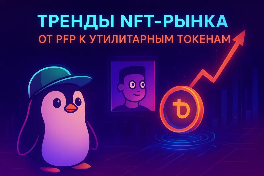 Тренды NFT-рынка: от PFP к утилитарным токенам