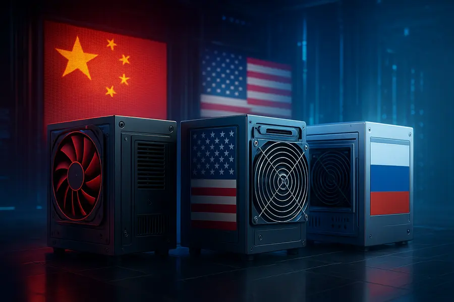 Сравнительный анализ майнингового оборудования: Китай vs Россия vs США