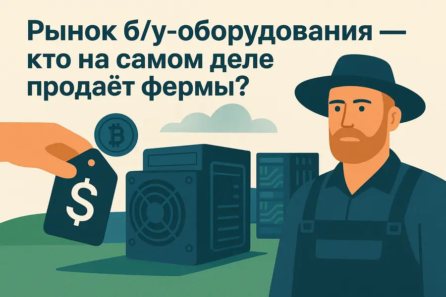 Рынок б/у-оборудования — кто на самом деле продаёт фермы?