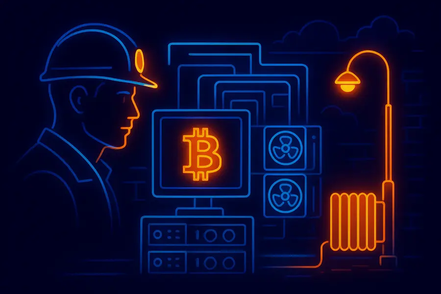 Майнинг как уличное общественное отопление