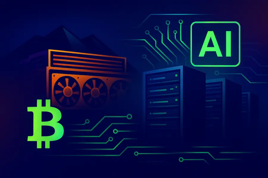 Майнеры идут в ИИ: почему биткойн-операторы строят дата-центры и выигрывают контракты