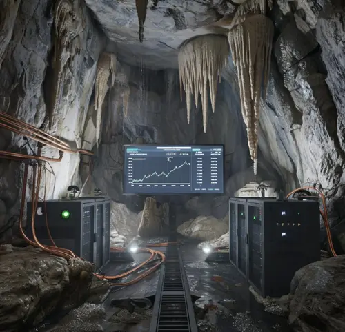 Где еще майнят криптовалюту, когда розетки не хватает.