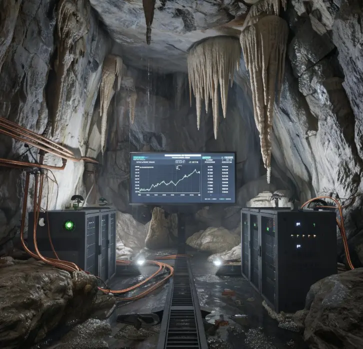 Где еще майнят криптовалюту, когда розетки не хватает.