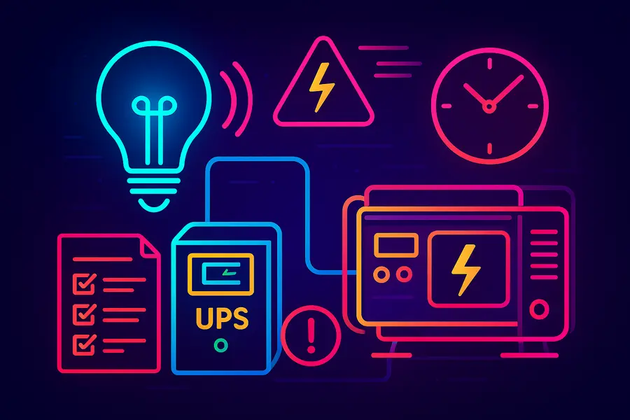 Критическая инфраструктура: план действий при длительном отключении электричества