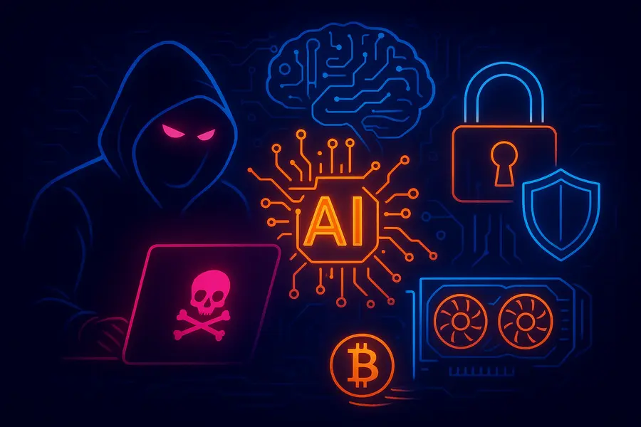 Майнинг и кибербезопасность — новые угрозы от AI-хакеров в 2025 году