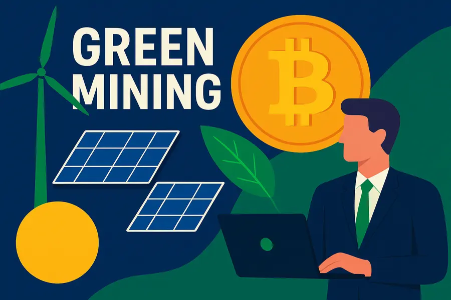 Экологический майнинг: зелёная энергия — спасение или маркетинговый трюк?