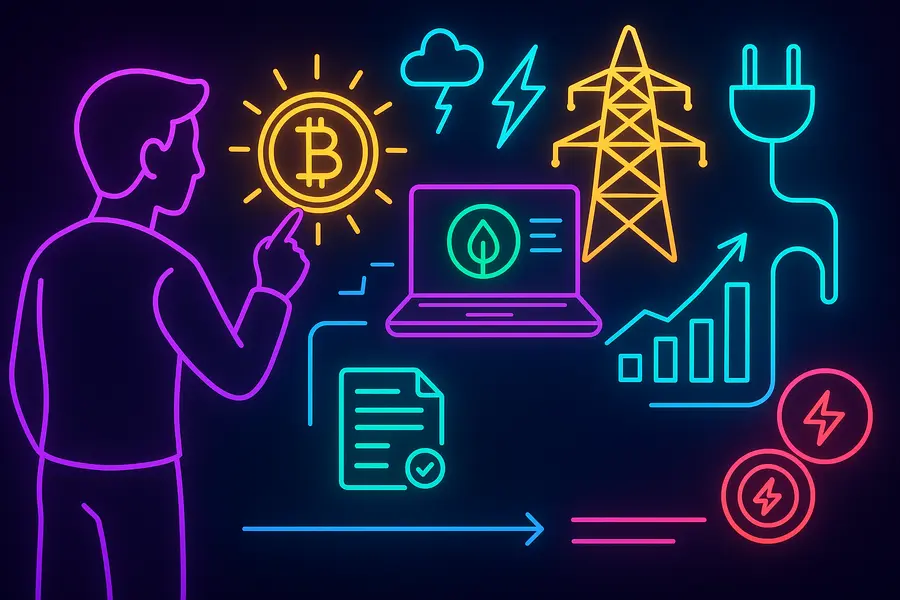 Токенизация электроэнергии: как майнинг может запустить локальные энергорынки