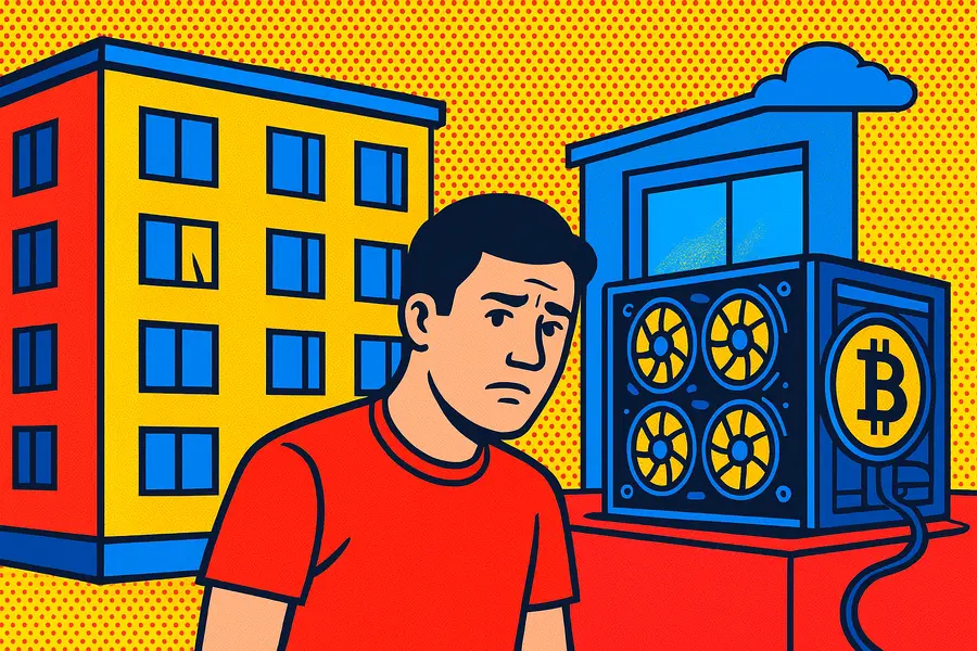 Майнинг в многоэтажке: городской эксперимент — как поставить ферму в жилом доме без скандала