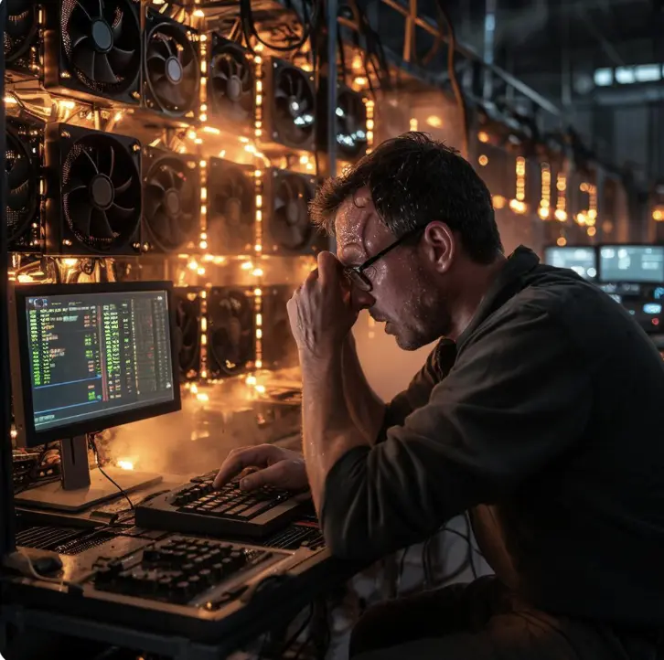 Биткоин‑майнинг: когда железо горячее, а нервы ещё горячее