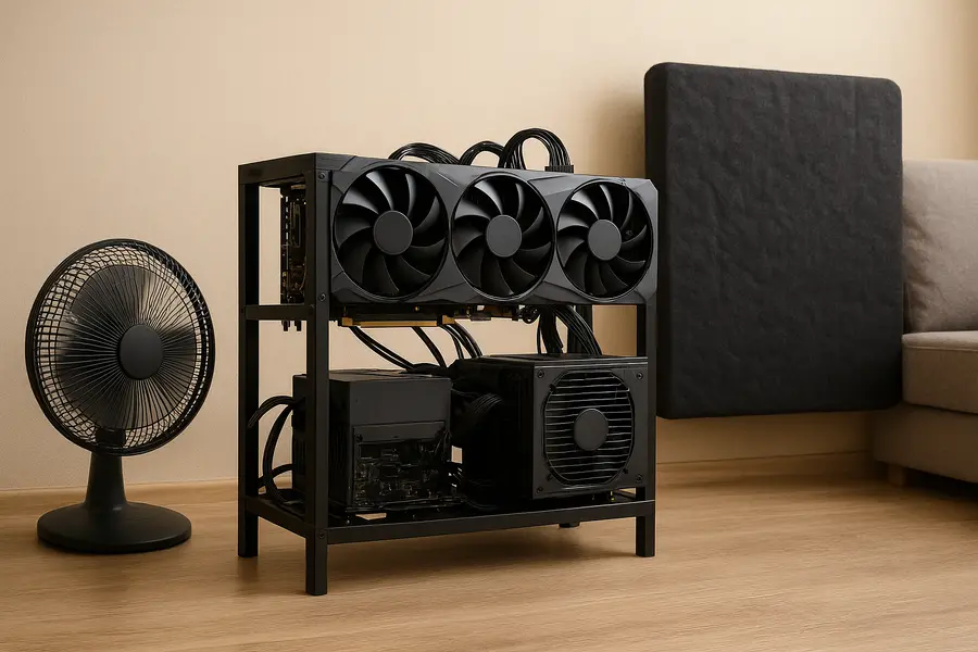 «Тихий майнинг»: как снизить шум от фермы в квартире или частном доме до приемлемого уровня