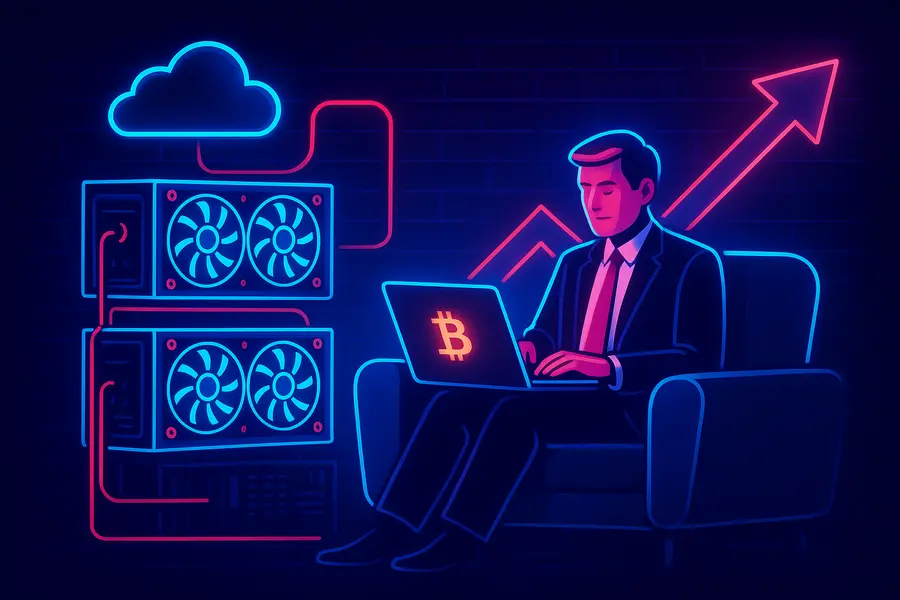Аренда хешрейта: делай деньги, не поднимая тяжёлых коробок