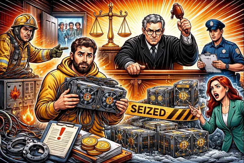 Когда майнинг стал приносить не деньги, а судебные иски: реальные истории и уроки