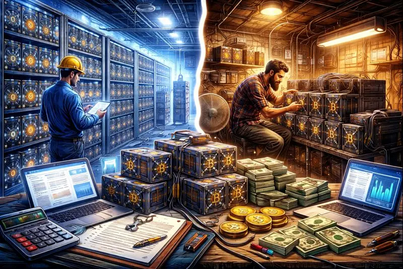 Хостинг vs Своя ферма — полный расклад расходов и головной боли