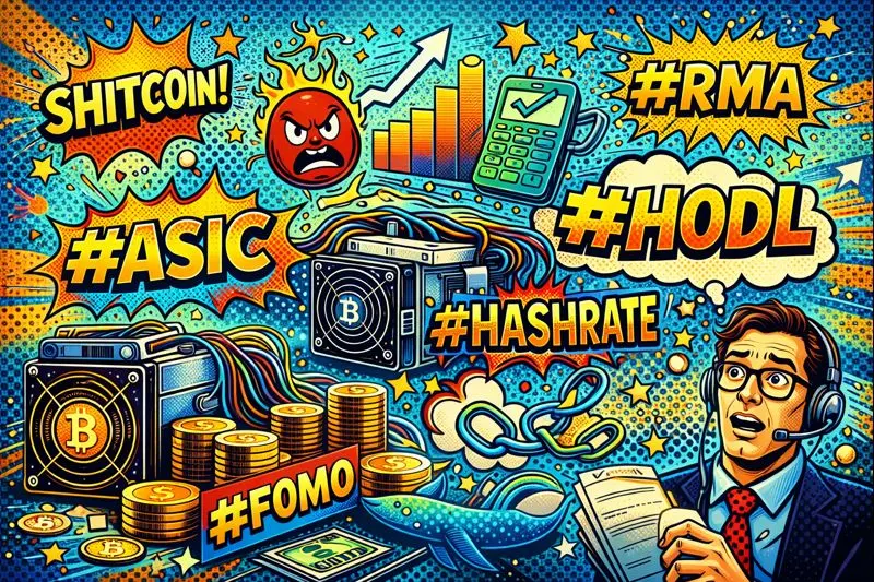 Глоссарий майнера: от «асика» до «хашрата». Как понимать сленг и не выглядеть новичком