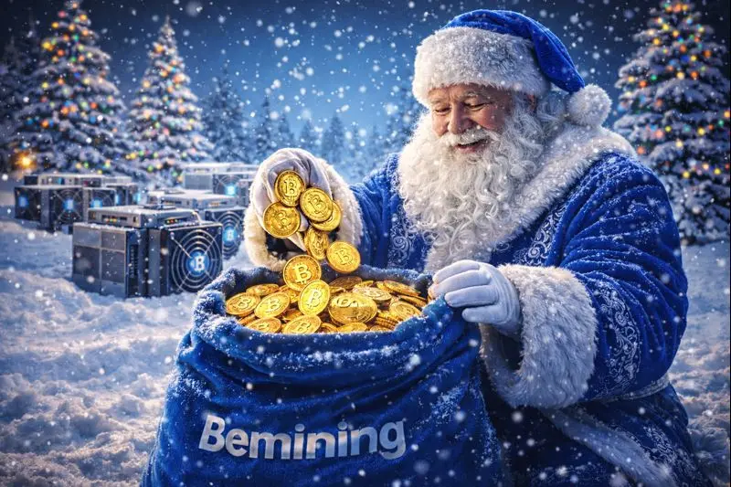 Новый год на bemining: первый круг вокруг блока