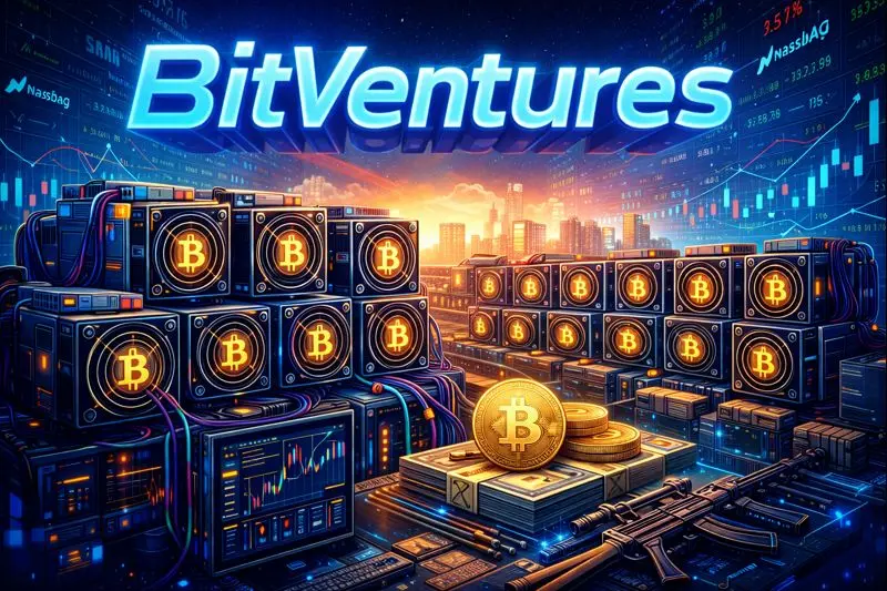 BitVentures делает первый шаг в майнинг спустя недели после ребрендинга на Nasdaq