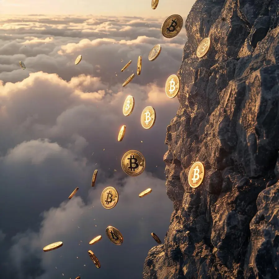 Биткоин ниже $75 500: самое резкое падение за несколько месяцев