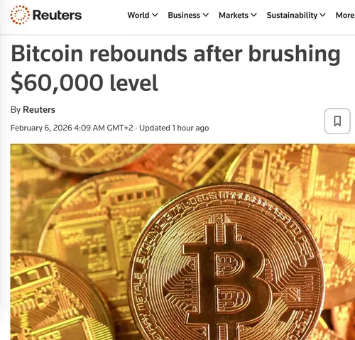 Падение биткоина