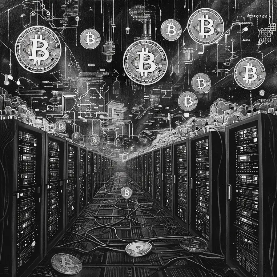 Сложность майнинга биткоина обновила рекорд, поднявшись до 145,04 T