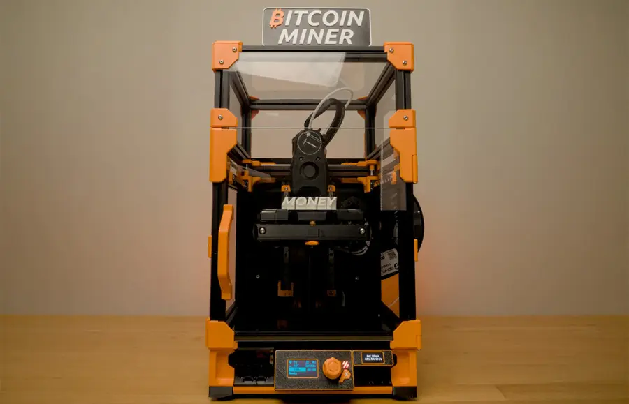 Инженер превратил чипы для майнинга биткоина в нагревательный стол для 3D-принтера