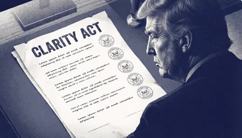 Белый дом согласовал этические нормы CLARITY Act для криптоиндустрии